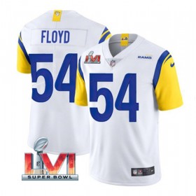Maillot Los Angeles Rams Leonard Floyd 54 Blanc 2022 Super Bowl LVI Vapor Limited - Homme